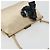 Miu Miu Accessory Pouch Satin Champagne Gold Auth 190668A Golden - view 6