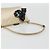 Miu Miu Accessory Pouch Satin Champagne Gold Auth 190668A Golden - view 7