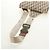 Borsa Saddle in tela Trotter Christian Dior Cactus Jack Beige Auth 190528M Argento - vista 7