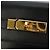Hermès BORSA HERMES Kelly 32 in pelle Box Calf 2way Nero Oro Auth 190133SM D'oro - vista 16