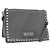 Borsa a Spalla PRADA in Pelle 2way Grigio Argento Auth ka5129 Marrone