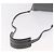 Borsa a Spalla PRADA in Pelle 2way Grigio Argento Auth ka5129 Marrone - vista 7