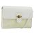 Borsa a tracolla Christian Dior Honeycomb in PVC e pelle bianco oro Auth BA13931 D'oro