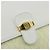 Borsa a tracolla Christian Dior Honeycomb in PVC e pelle bianco oro Auth BA13931 D'oro - vista 14