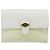 Borsa a tracolla Christian Dior Honeycomb in PVC e pelle bianco oro Auth BA13931 D'oro - vista 2
