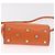 Borsa Salvatore Ferragamo Gancini in Pelle 2 modi Arancione Argento Auth 191599A - vista 11
