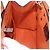 Borsa Salvatore Ferragamo Gancini in Pelle 2 modi Arancione Argento Auth 191599A - vista 19