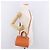 Borsa Salvatore Ferragamo Gancini in Pelle 2 modi Arancione Argento Auth 191599A - vista 24