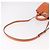 Borsa Salvatore Ferragamo Gancini in Pelle 2 modi Arancione Argento Auth 191599A - vista 9