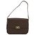 Céline Borsa a Spalla CELINE Macadam Canvas PVC Pelle Marrone Oro Auth 190905A D'oro - vista 2