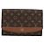LOUIS VUITTON Borsa a Spalla Monogram Bordeaux M51798 LV Auth BA13976 Monogramma - vista 13