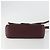 Borsa a Spalla Miu Miu in Pelle Bordeaux Argento Auth BA13896A Bordò - vista 9