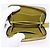 Portafoglio GUCCI in pelle vernice Verde Argento 817375 Auth BA13847V - vista 14