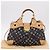 LOUIS VUITTON Borsa Tote Ursula Monogram Multicolor Black M40124 LV Auth ka5202V Nero - vista 27