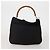 Borsa a Spalla GUCCI Bamboo Nylon 2 Set Black Auth 187896 Nero - vista 3