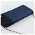 CHANEL Choco Bar Line Chain Shoulder Bag Satin Navy Silver CC Auth mr2769 Silber Marineblau - Ansicht 6