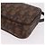 Pochette Christian Dior Trotter Canvas PVC Marrone Argento Auth 190629V - vista 11