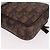 Pochette Christian Dior Trotter Canvas PVC Marrone Argento Auth 190629V - vista 13