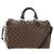 LOUIS VUITTON Damier Ebene Speedy Bandouliere 35 Hand Bag N41366 Auth 188496SAV