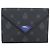 Clutch Berluti in PVC Nero Argento Auth BA13162 - vista 2