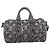 LOUIS VUITTON Borsa Monogram Felt Keepall XS Grigio Rosa M80821 Auth 191687SAM Marrone - vista 3