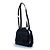 Bamboo Gucci, borsa in bambù in pelle lucida nera Nero