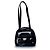 Bamboo Gucci, borsa in bambù in pelle lucida nera Nero - vista 3