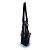 Gucci, Top-Handle-Tasche aus schwarzem, perforiertem GG-Leder - Ansicht 3
