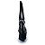 Gucci, Top-Handle-Tasche aus schwarzem, perforiertem GG-Leder - Ansicht 4