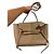 Céline Celine Belt Borsa pelle granulata beige