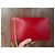 Saint Laurent YSL Bolso de mano de cuero rojo efecto cocodrilo Roja - vista 2