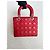 Dior Mini borsa Lady Dior in pelle rossa Rosso - vista 2