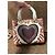 Dior Lady Dior Mini Tasche Mehrfarbiges Leder Weiß Mehrfarben - Ansicht 2