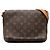Borsa a Spalla Louis Vuitton Monogram Musette Tango Marrone