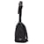 Borsa a tracolla lunga Prada in agnello Nero - vista 3