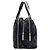 Borsa a mano in nylon Chanel Travel Line Nero - vista 3