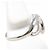 Autre Marque PT850 Platinring mit Diamant - Ansicht 3