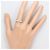 Autre Marque PT900 Platinring mit Diamant - Ansicht 7