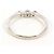 Autre Marque 18K Weißgold-Ring mit Diamant Golden - Ansicht 3