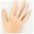 Autre Marque 18K Weißgold-Ring mit Diamant Golden - Ansicht 5
