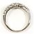 Autre Marque 18K Weißgold Diamantring Golden - Ansicht 3