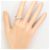 Autre Marque 18K Weißgold Diamantring Golden - Ansicht 6