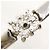 Autre Marque Bracciale charm in oro bianco 18K e diamanti D'oro - vista 2