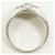 Autre Marque Platinring mit Diamant - Ansicht 3
