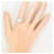 Autre Marque Platinring mit Diamant - Ansicht 8