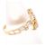Autre Marque 18K Roségold Diamantring Golden - Ansicht 3
