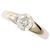 Autre Marque PT900 Platinring mit Diamant