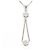 Autre Marque Collana in platino con diamanti