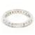 Autre Marque Platinring mit Diamant - Ansicht 4