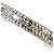Autre Marque Elegante anillo de banda de oro blanco de 18K y diamantes Dorado - vista 2